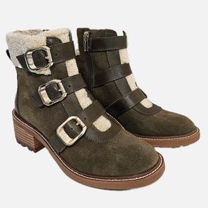 Vince Camuto Klerica Greek Olive Boots